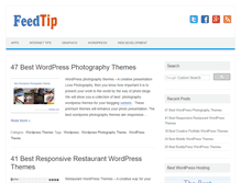 Tablet Screenshot of feedtip.com